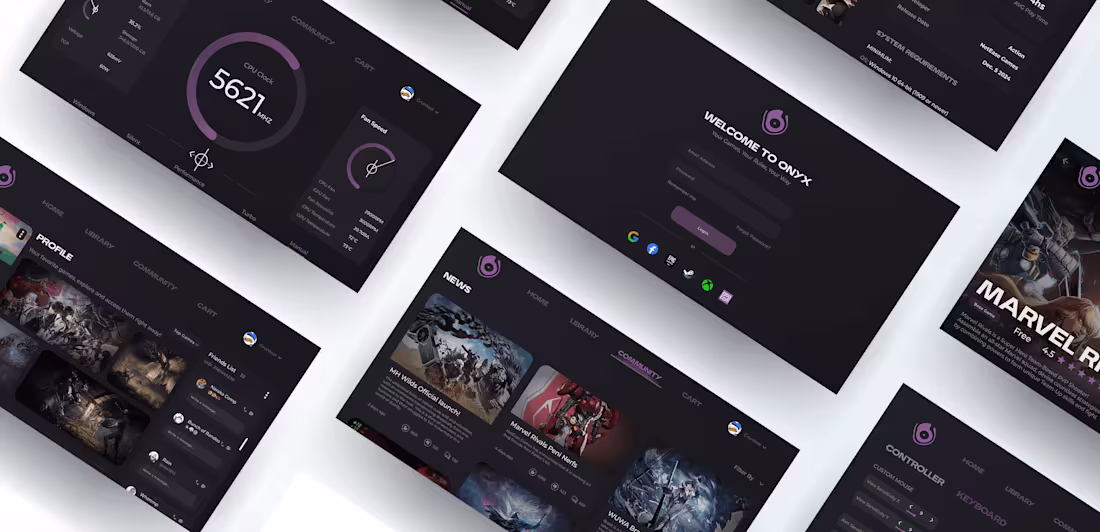 Cover image for ONYX Game Launcher