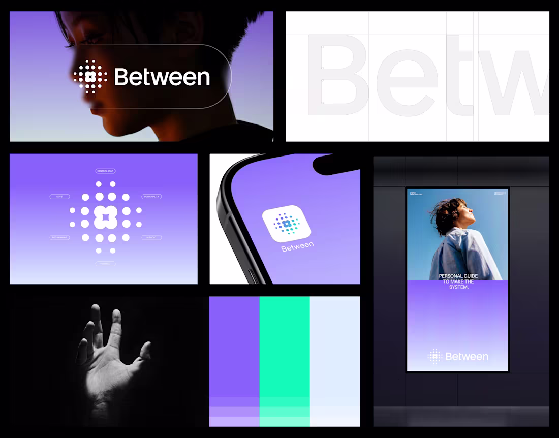Cover image for Visual Identity for Between. Ai