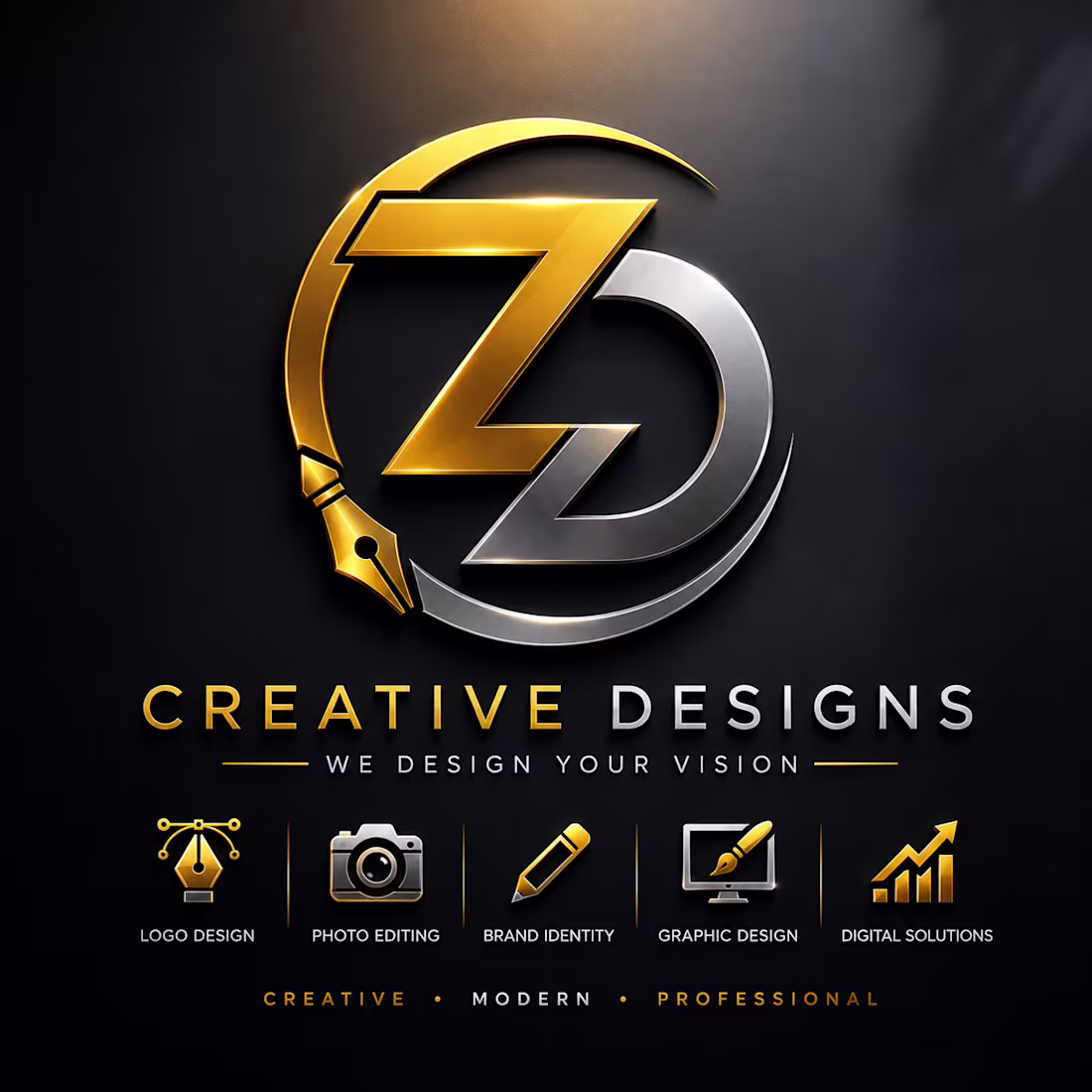 Cover image for I created this premium logo