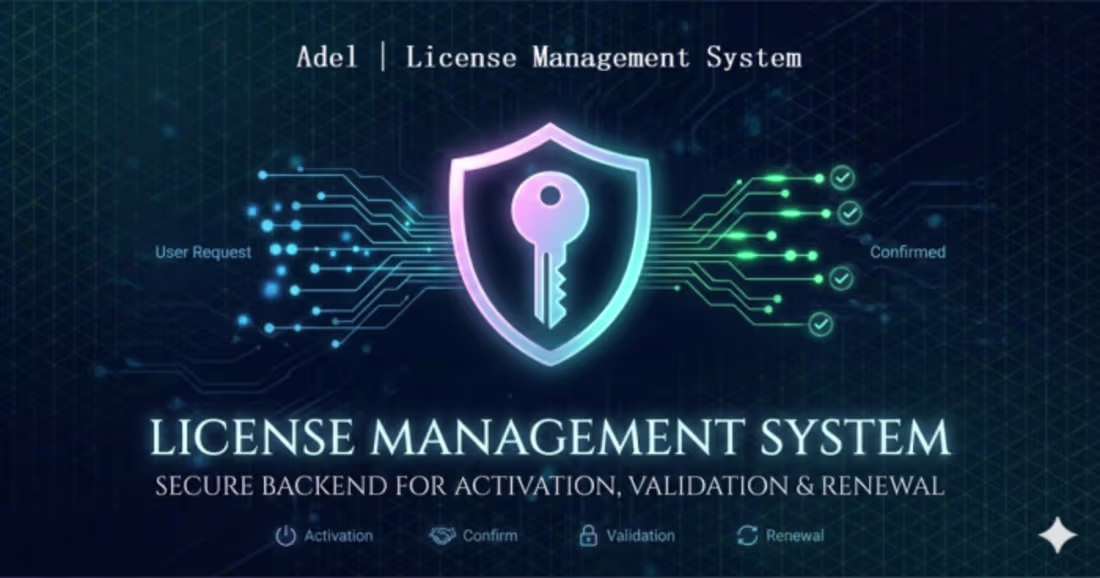 Cover image for Adel | License Management System