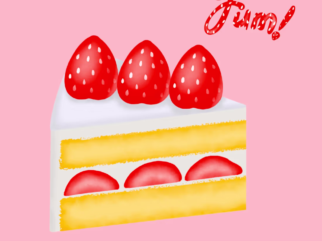 Cover image for STRAWBERRY CAKE
