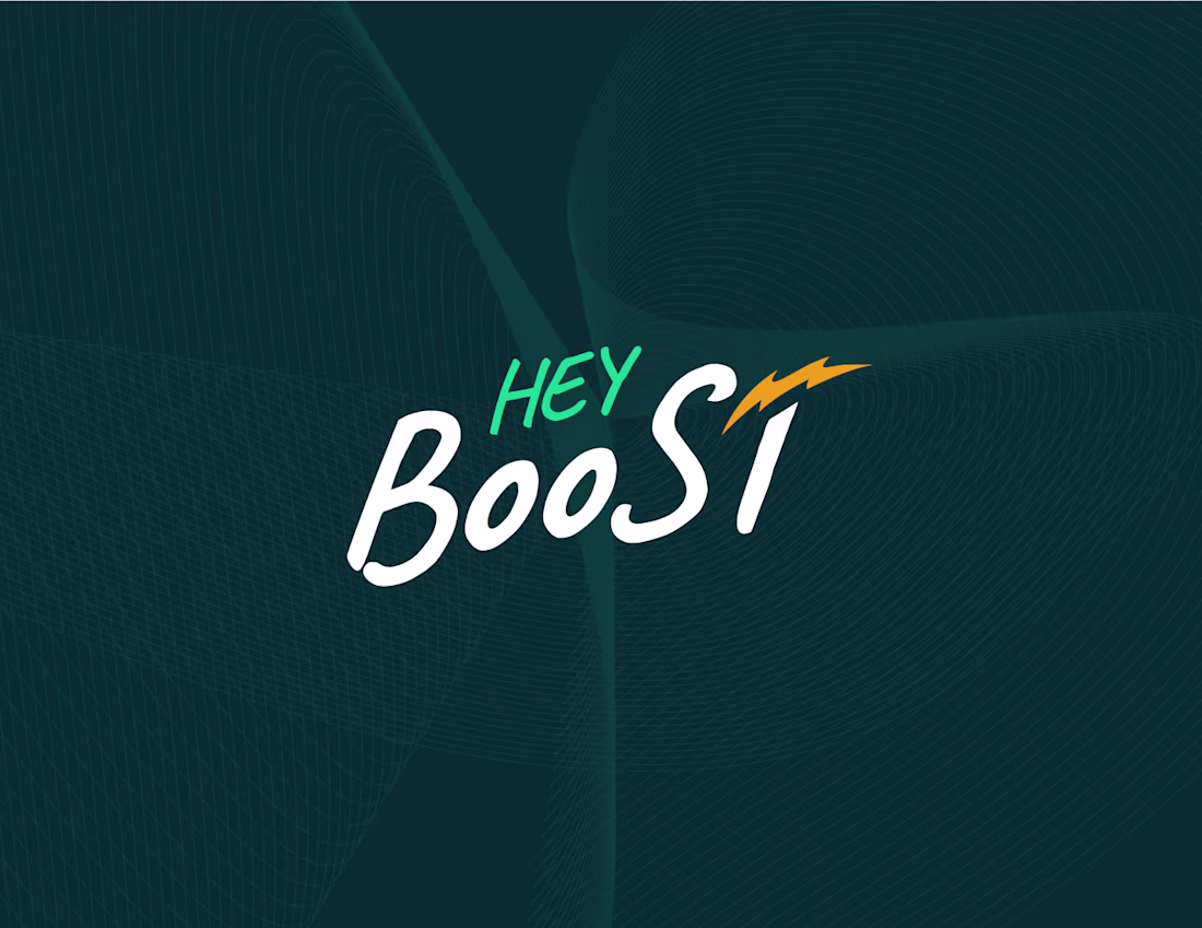 Cover image for Hey Boost - Visual Identity