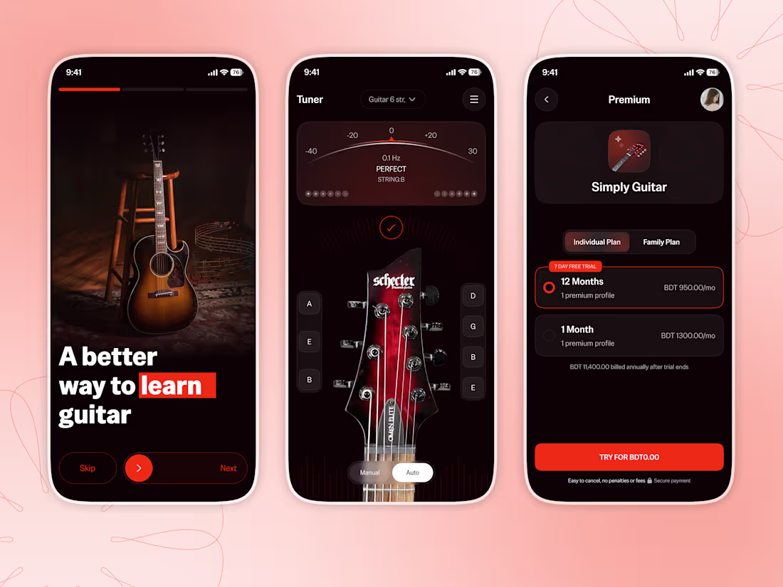 Cover image for StringTune – Guitar Learning App