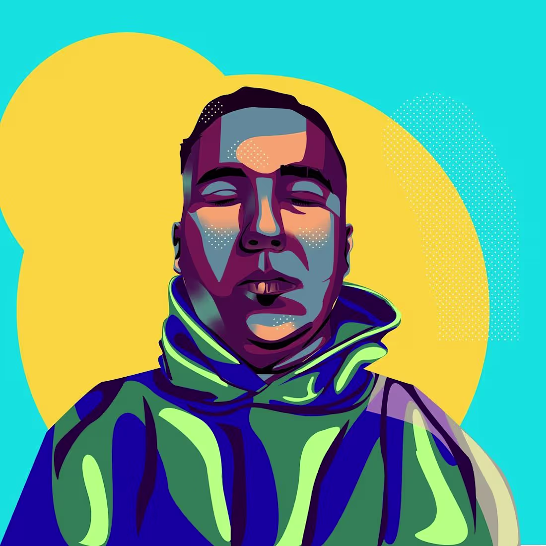 Cover image for blagzi media on Instagram: “Modern pop art done for my man @ike…