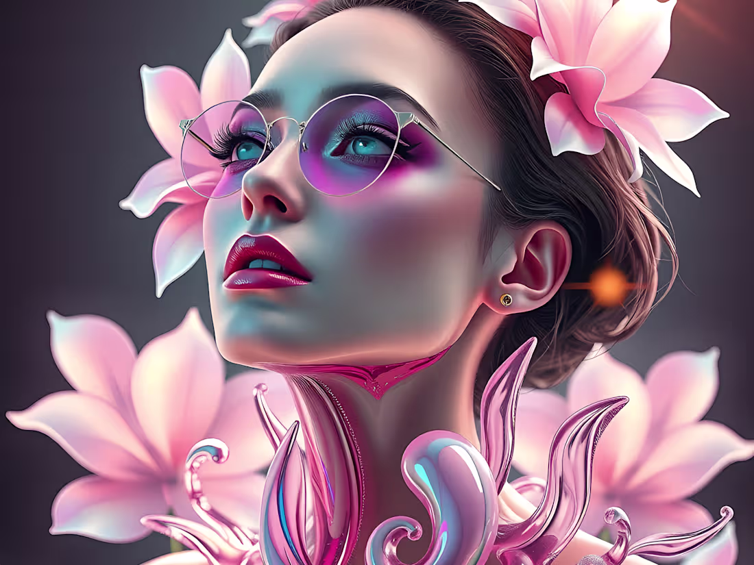 Cover image for Photorealistic Cyber-Aesthetic Portraits