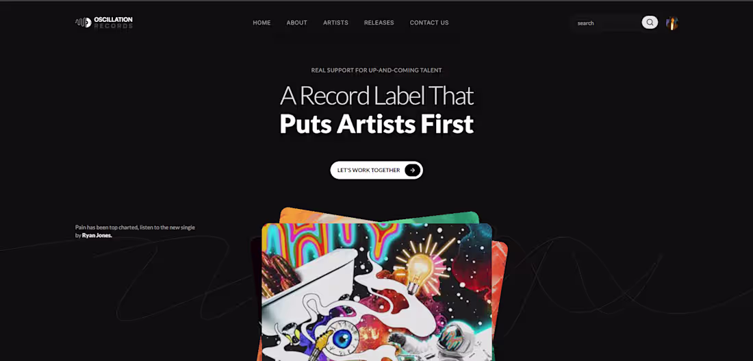 Cover image for A comprehensive music catalog platform built for a music pro...