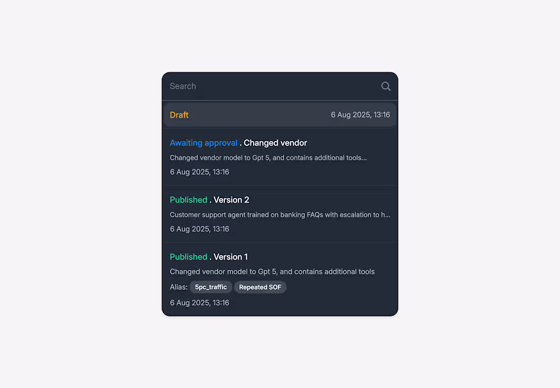 Cover image for Versioning Drop down