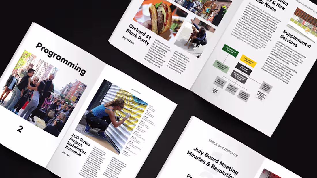 Cover image for Lower East Side Partnership Brand Identity
