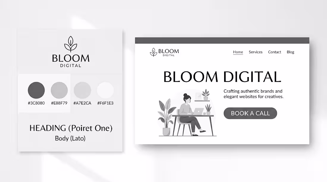 Cover image for “Brand Kit + Simple Website