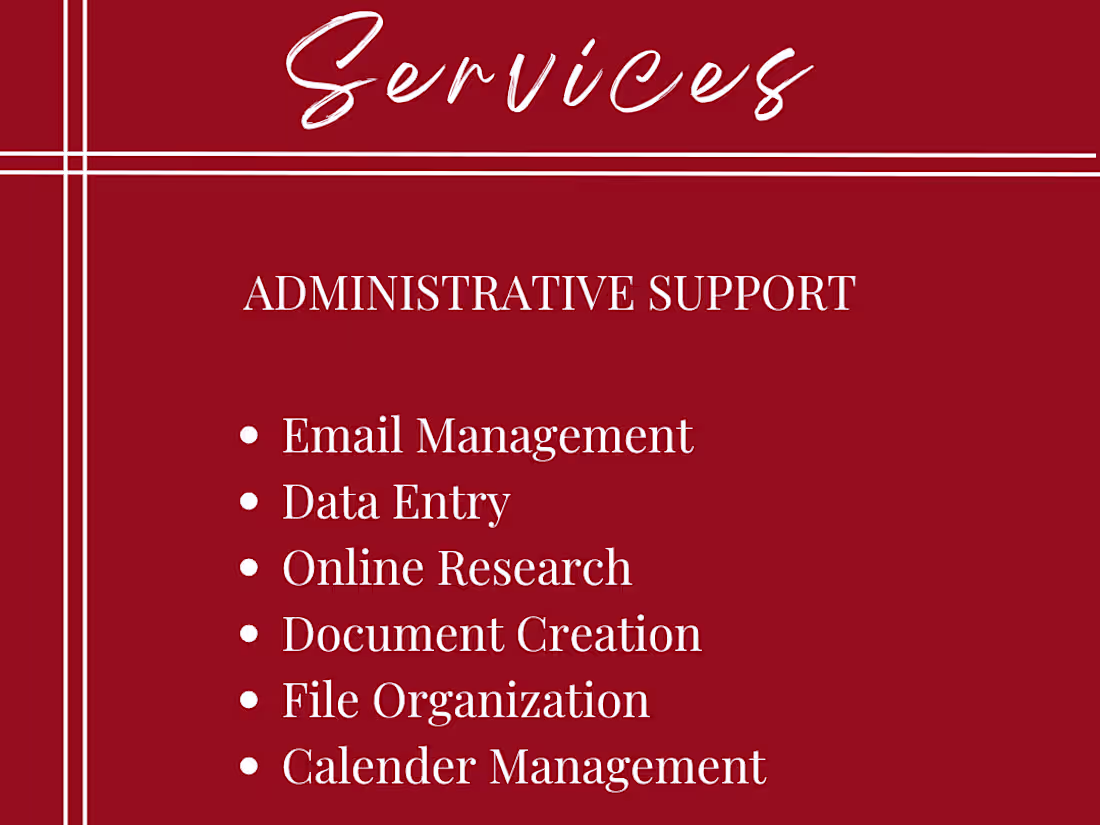 Cover image for  ✨ Admin Support & Peace of Mind