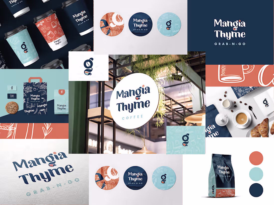 Cover image for Modern Branding Kit for Coffee & Snacks Brand