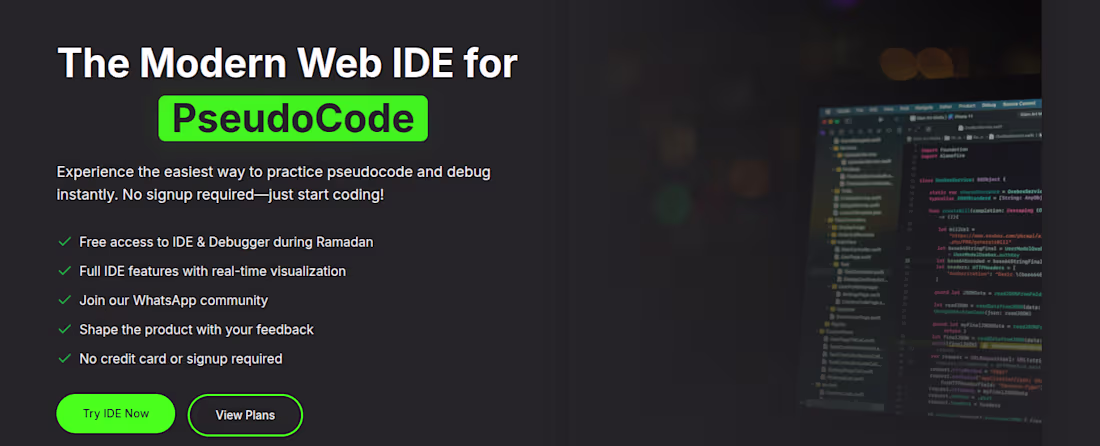 Cover image for PseudoMastery - Web based interpreter for pseudocode