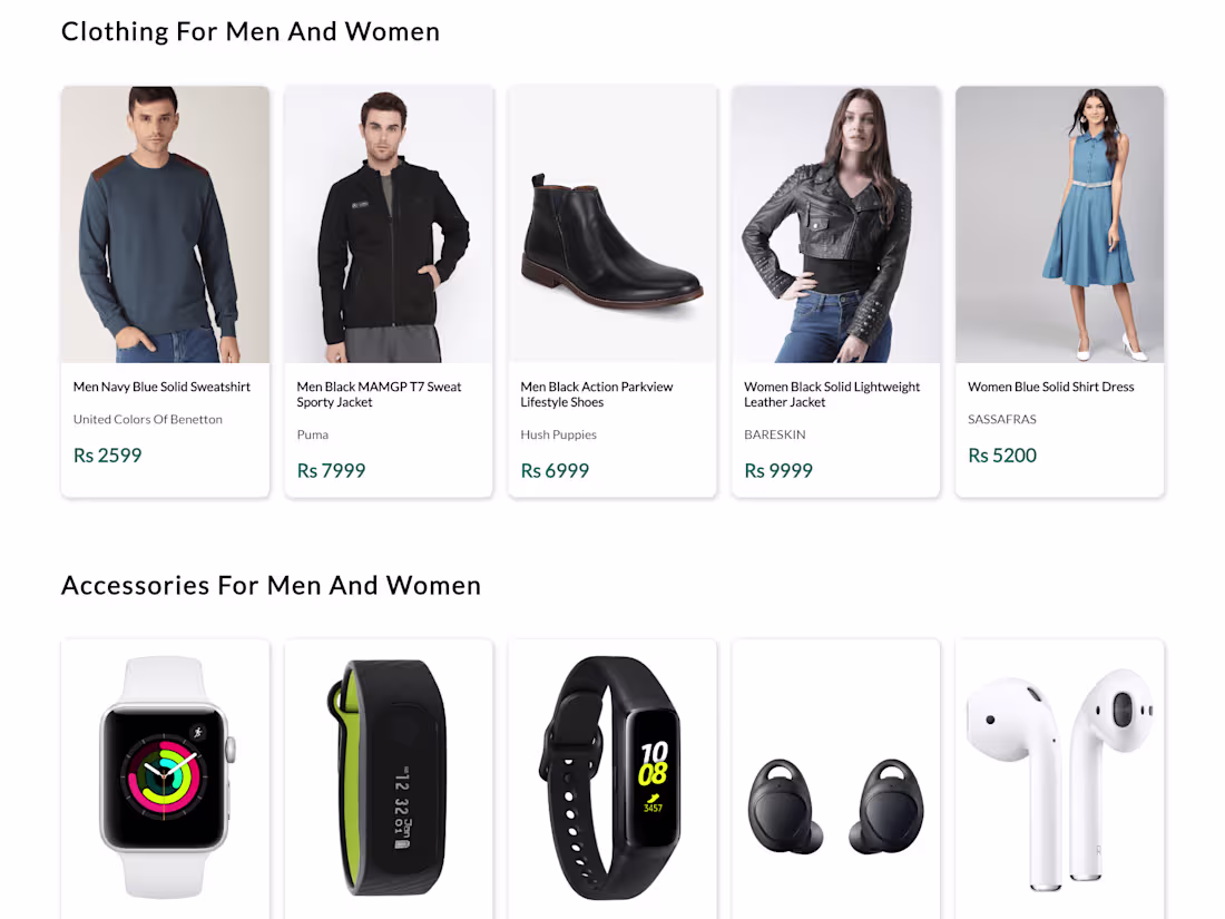 Cover image for E-commerce website