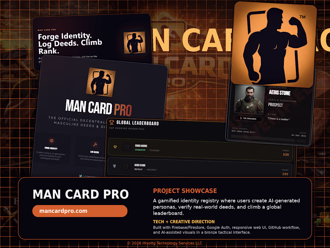 Cover image for ManCardPro is a gamified digital