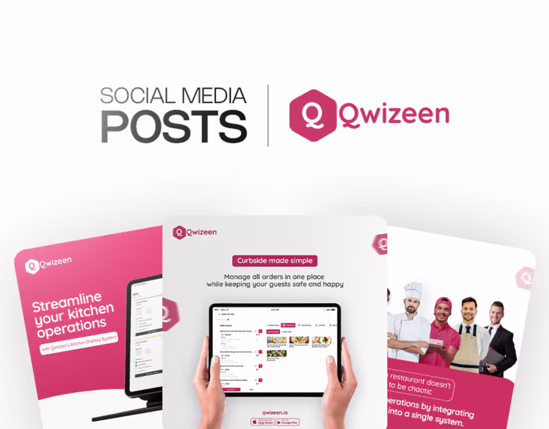 Cover image for Social Media Posts - Qwizeen