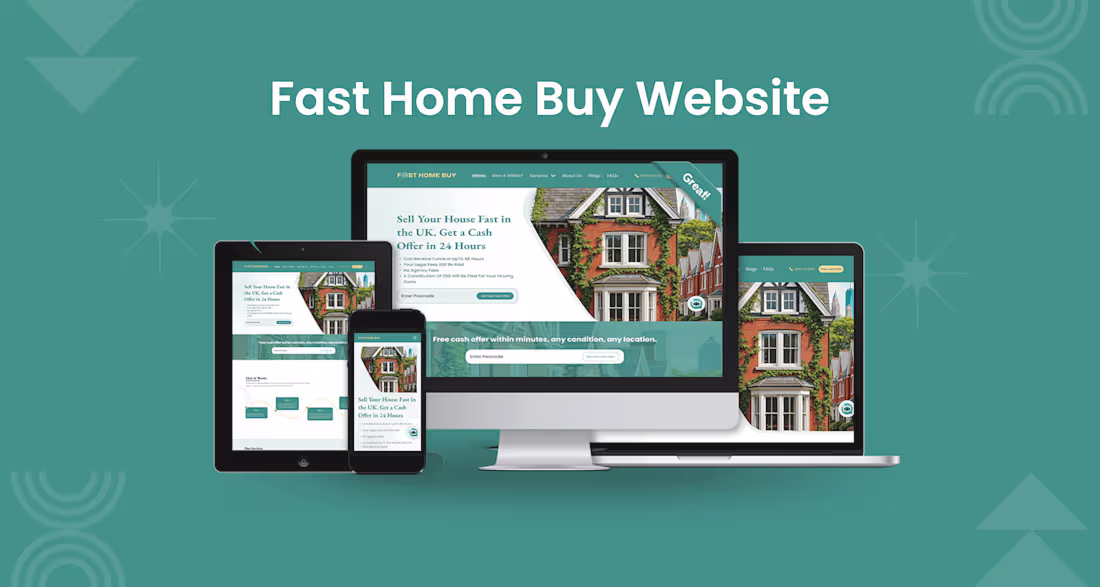 Cover image for Fast Home Buy Website- Real Estate
