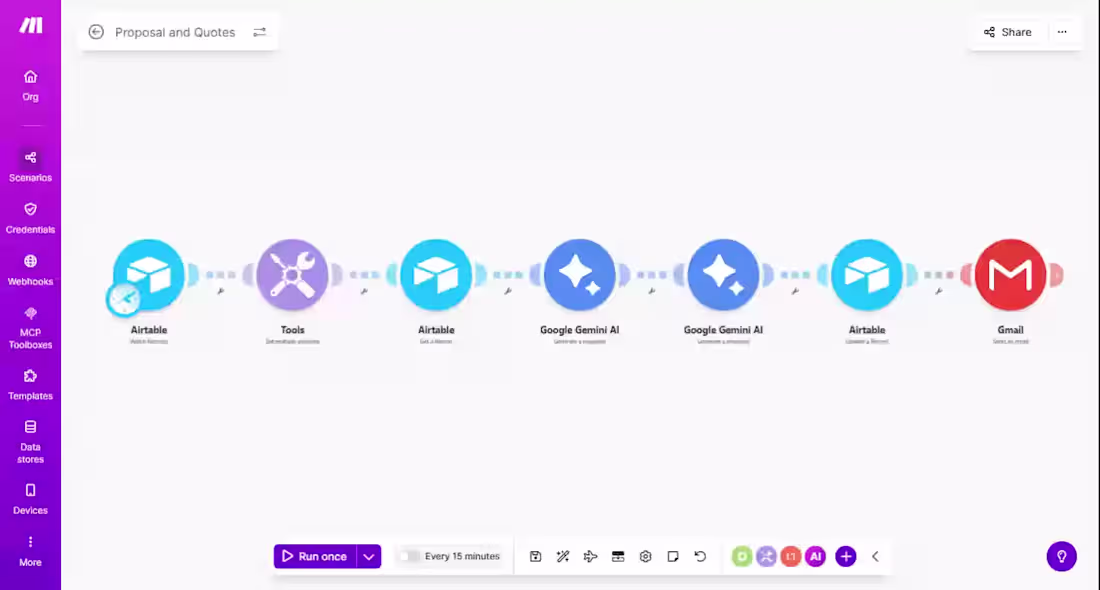 Cover image for Proposal & Quote Generator
Instantly generates