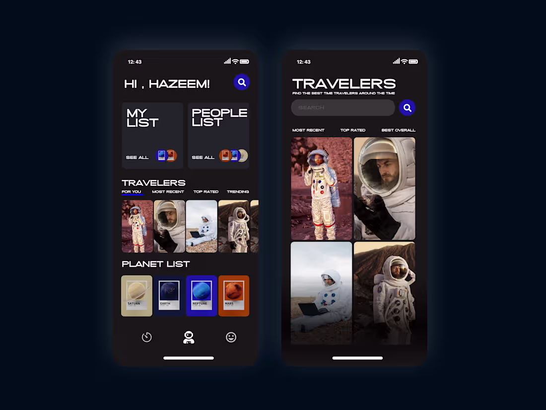 Cover image for Time Travel UI