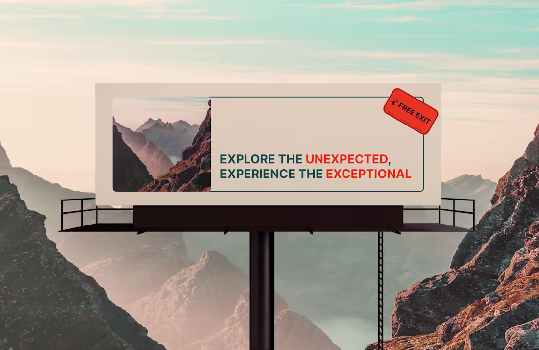 Cover image for Brand Identity for "FREE EXIT"