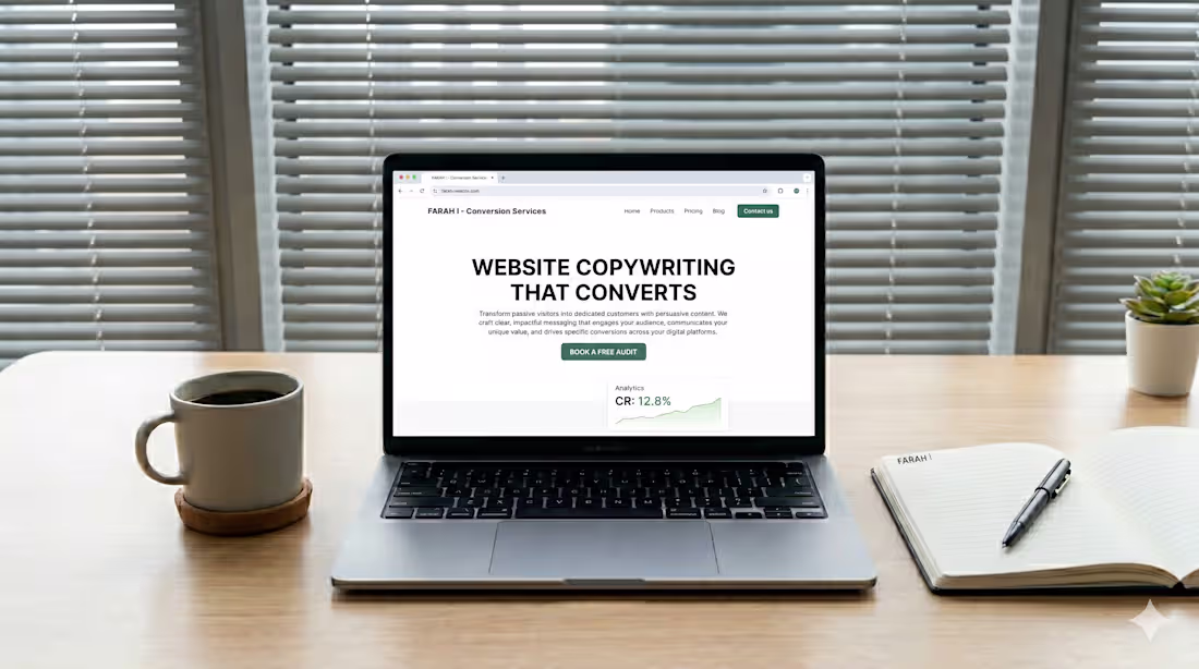 Cover image for Website Copywriting (Conversion Service)