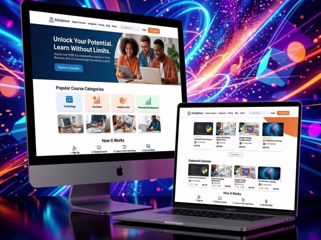 Cover image for Boost Your Course Conversions: Expert Website Design Tips