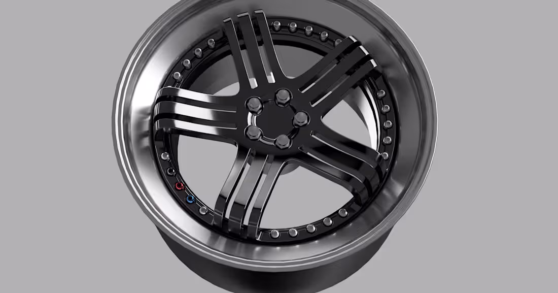 Cover image for Custom 3D car rims model