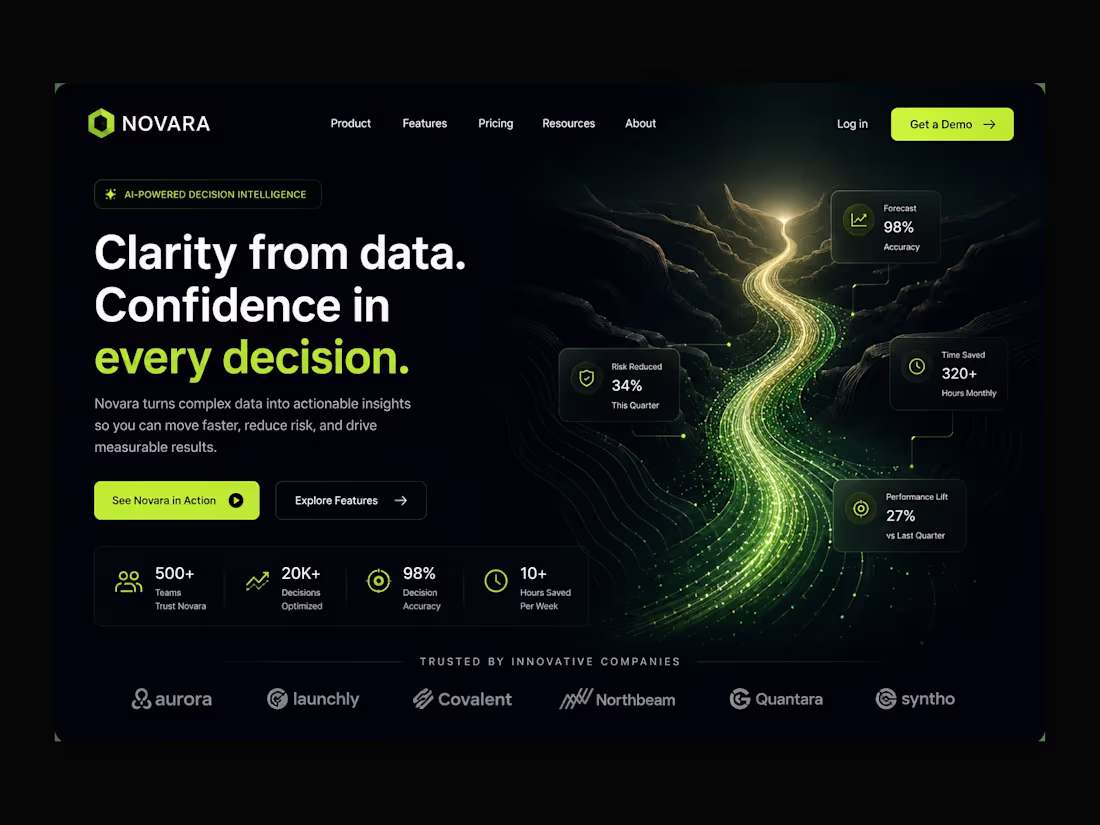 Cover image for Novara landing page