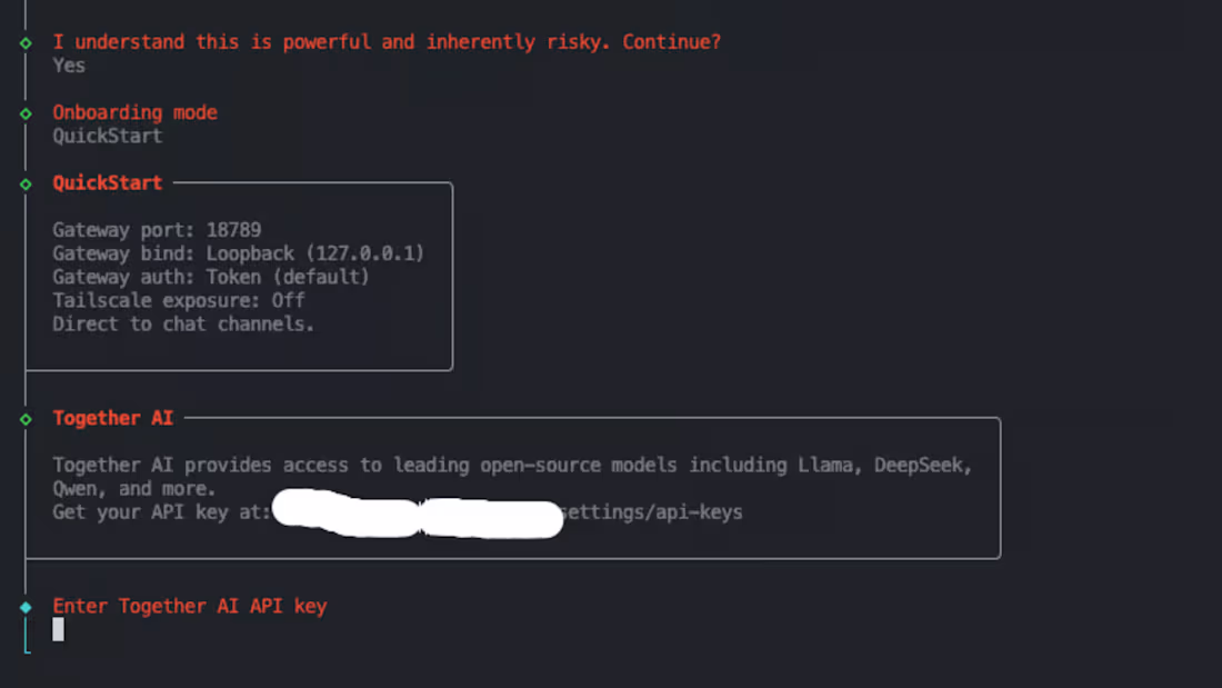 Cover image for Currently setting up a self-hosted AI agent gateway giving b...