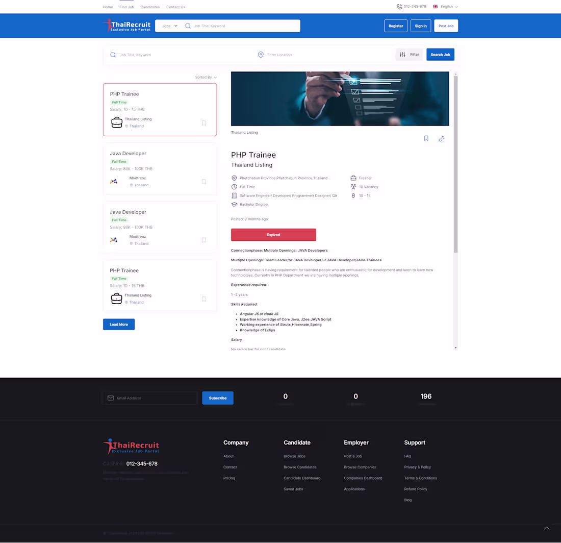 Cover image for Custom Job Platform Development