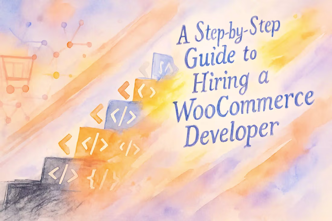 Cover image for A Step-by-Step Guide to Hiring a WooCommerce Developer