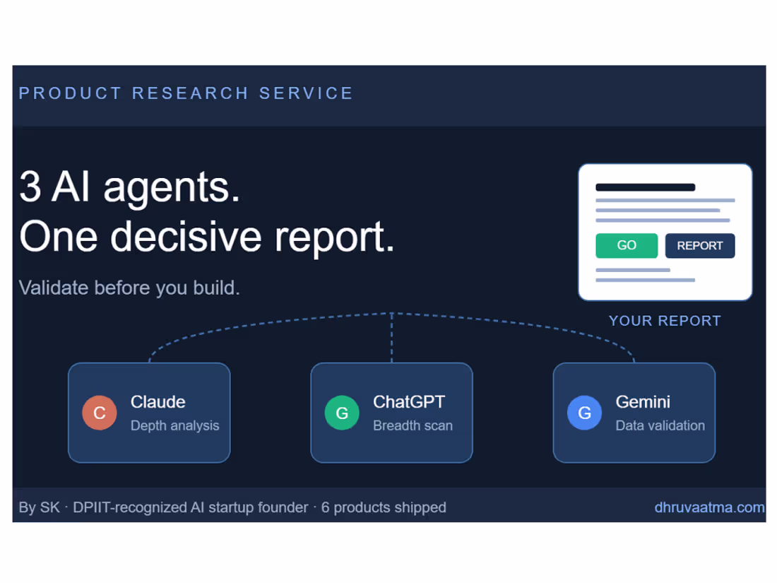 Cover image for Product Research with AI Agents
