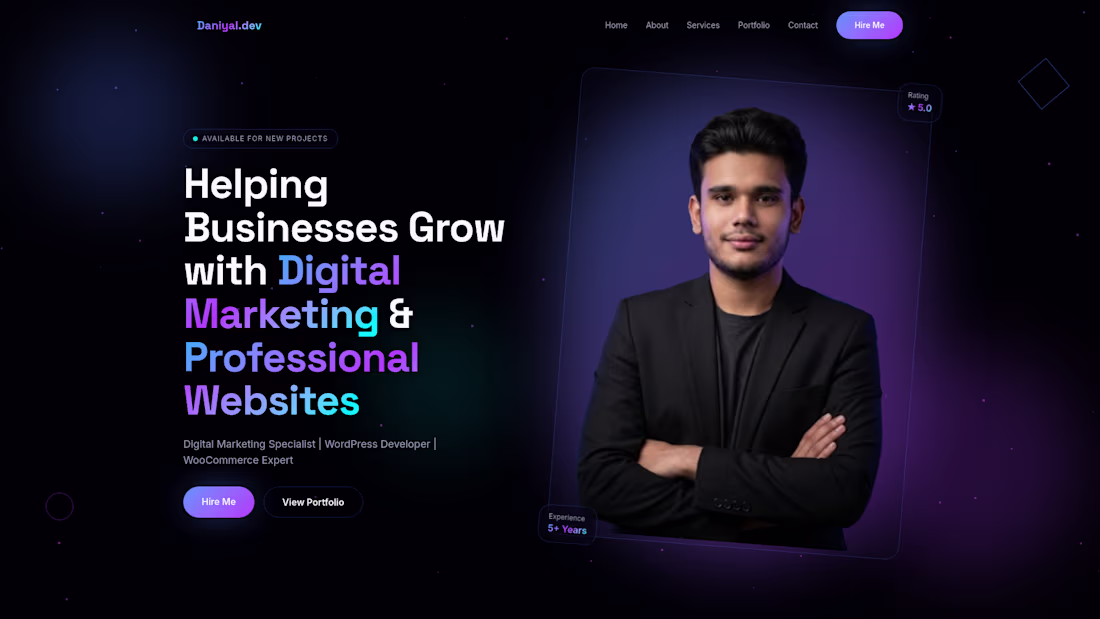 Cover image for Digital Marketing and Web Development Projects