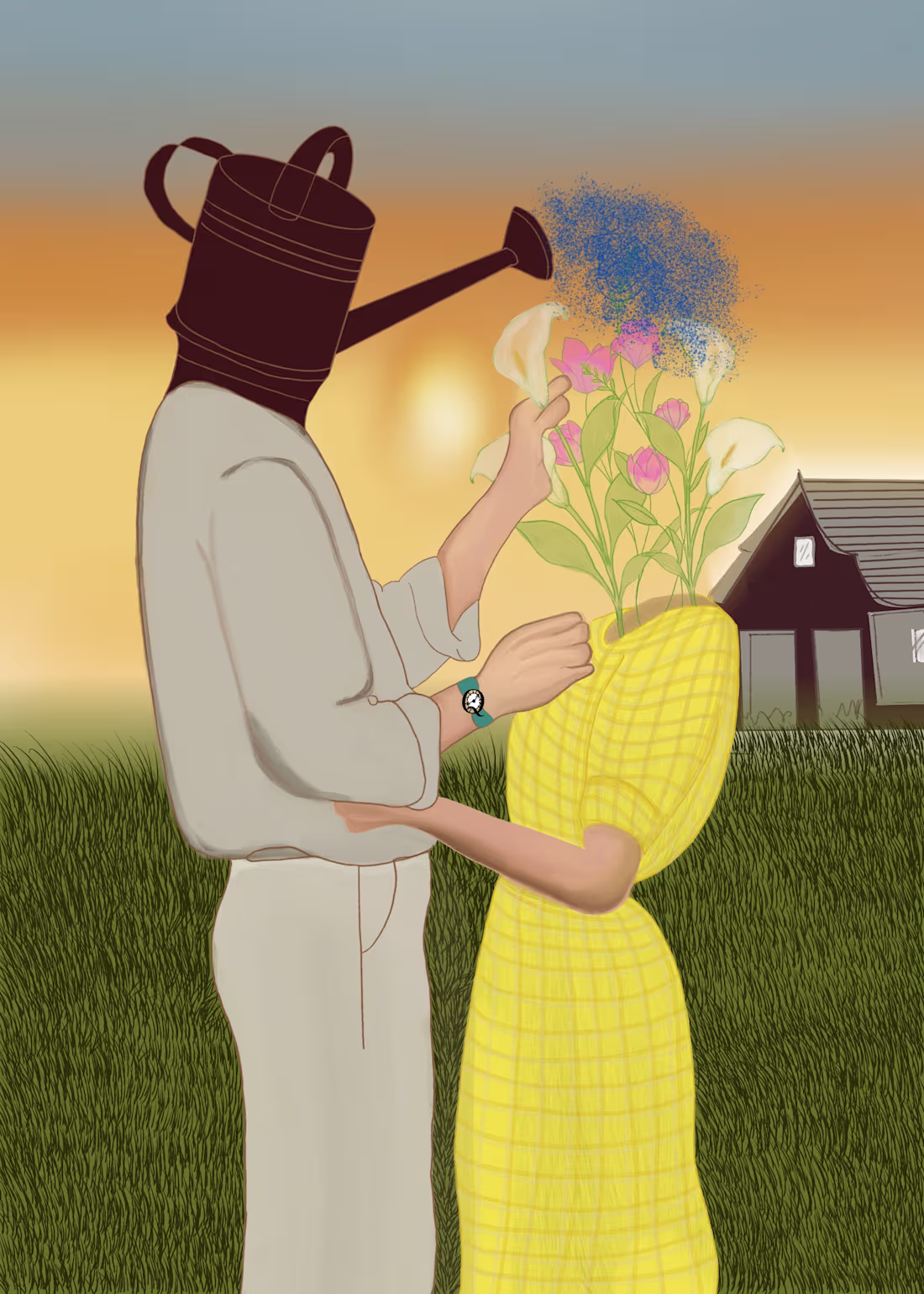 Cover image for Digital illustration for ABC Positive