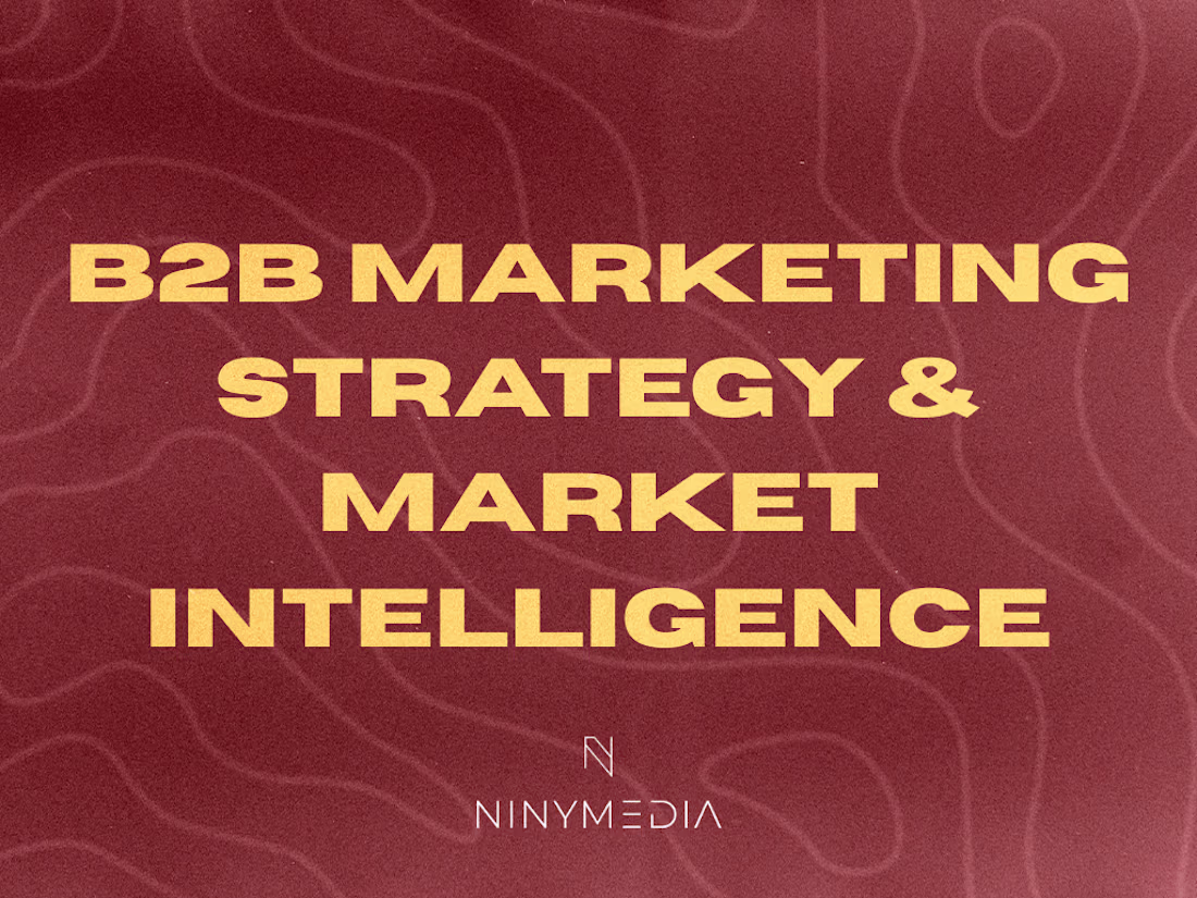 Cover image for B2B Marketing Strategy & Market Intelligence