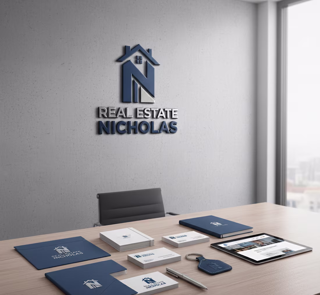 Cover image for Real Eatate logo Design