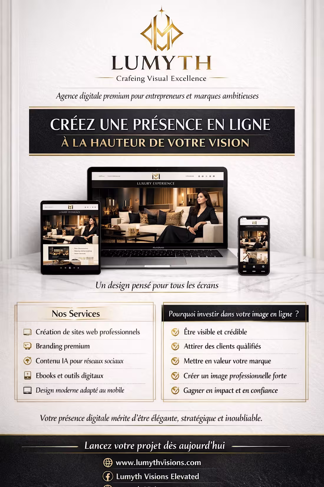 Cover image for Votre image en ligne parle