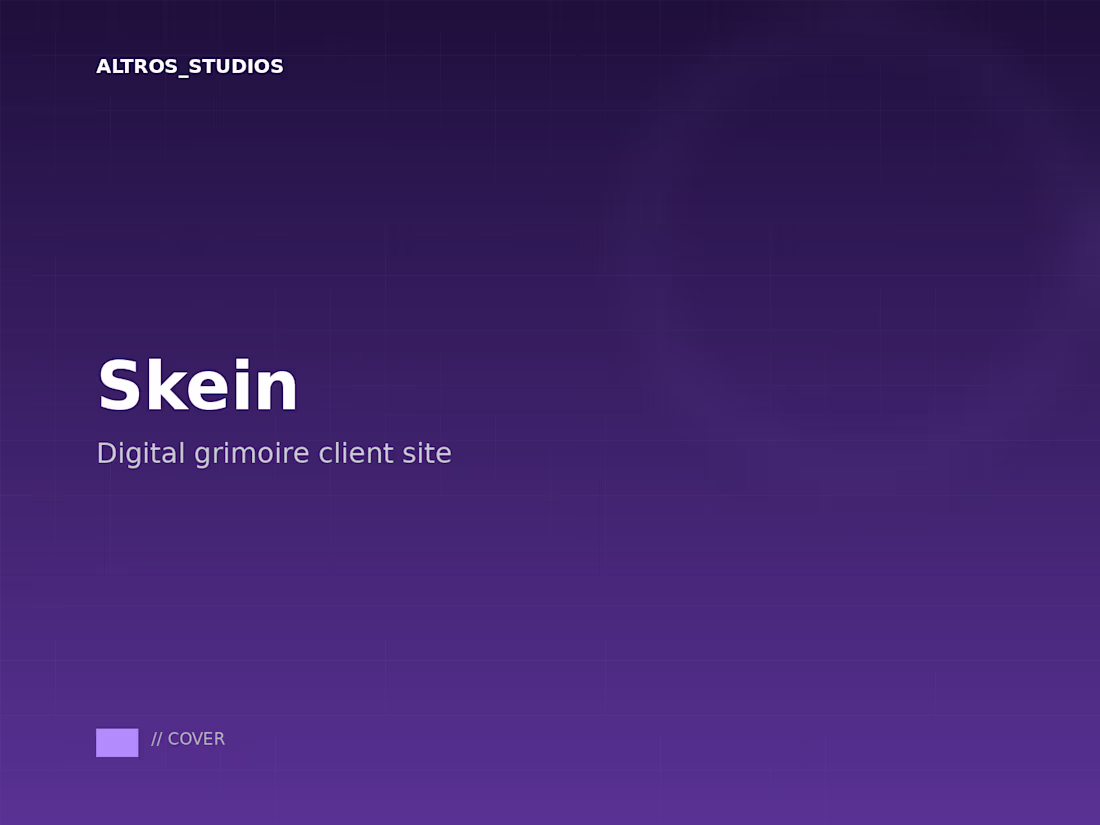 Cover image for Skein