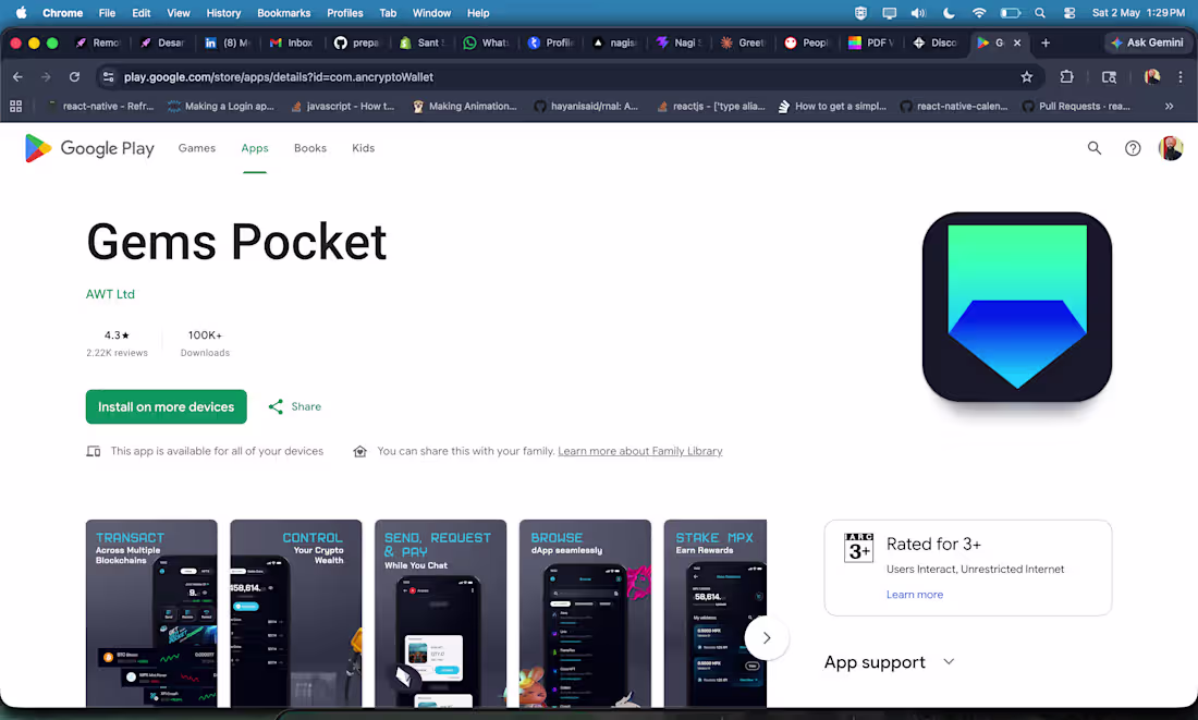 Cover image for Gems Pocket – Username-Based Cryptocurrency
