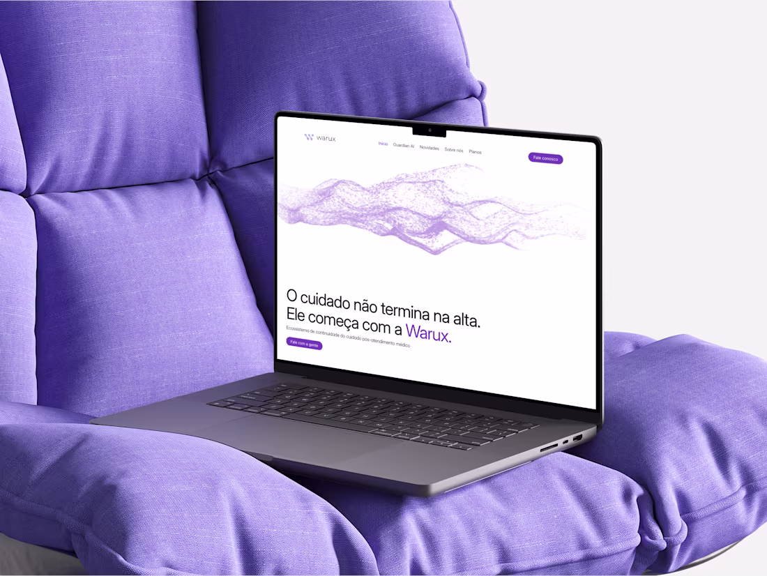 Cover image for Warux - Health Tech Website