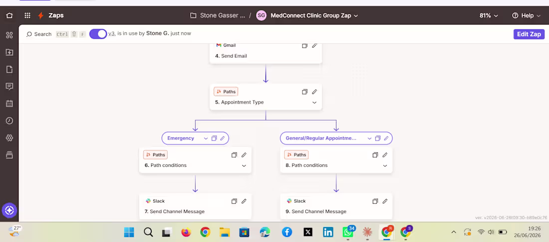 Cover image for Built a multi-step Zapier automation
