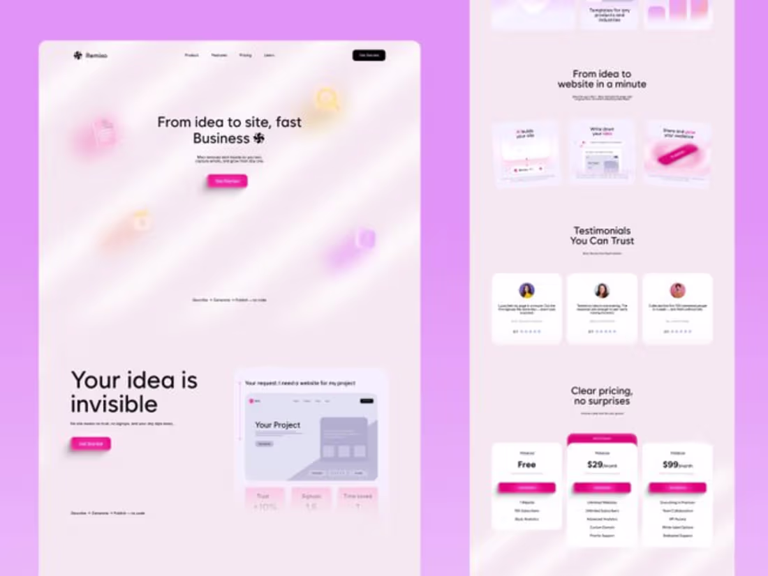 Cover image for A compact landing page has been successfully delivered What’...
