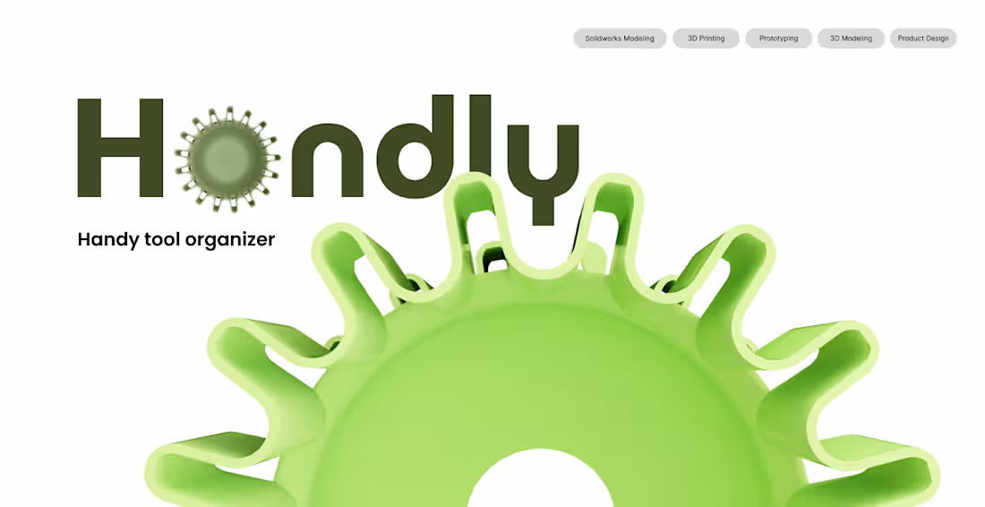 Cover image for Handly - handy tool organizer