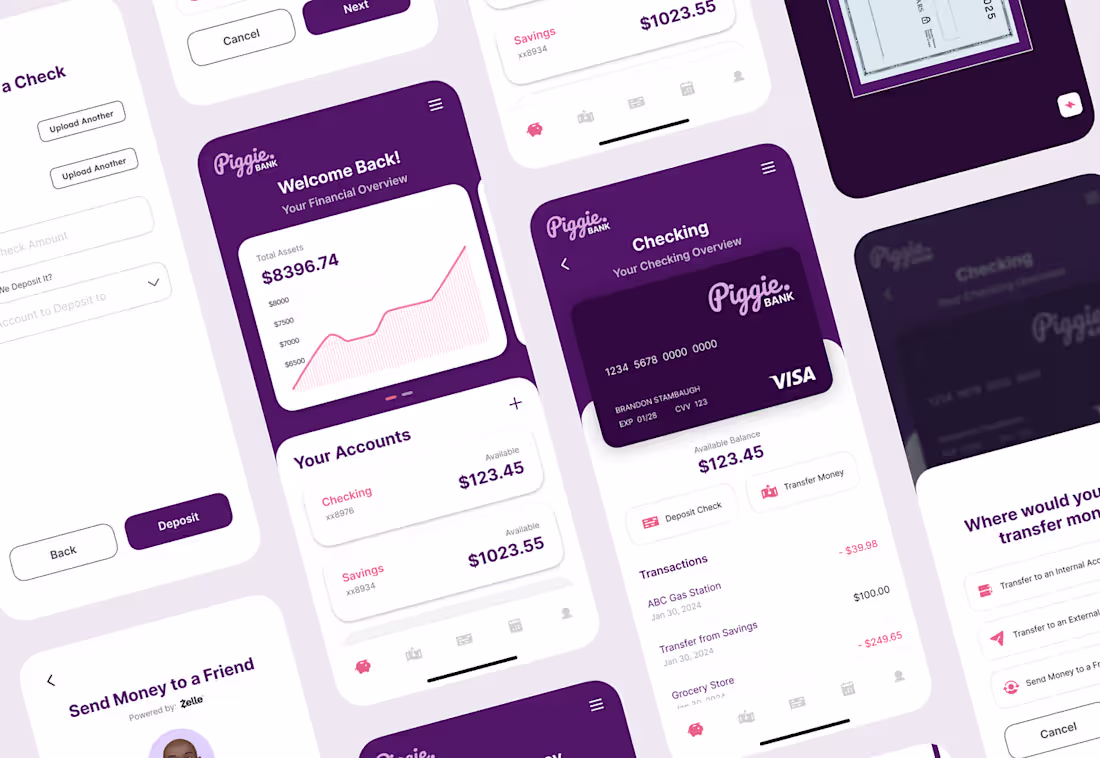 Cover image for Mobile Banking App Design Concept