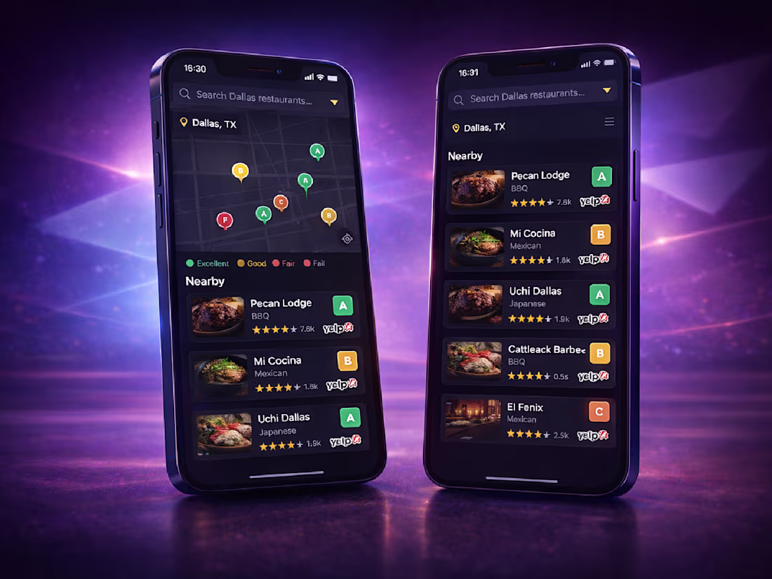Cover image for Safe Dining Discovery App