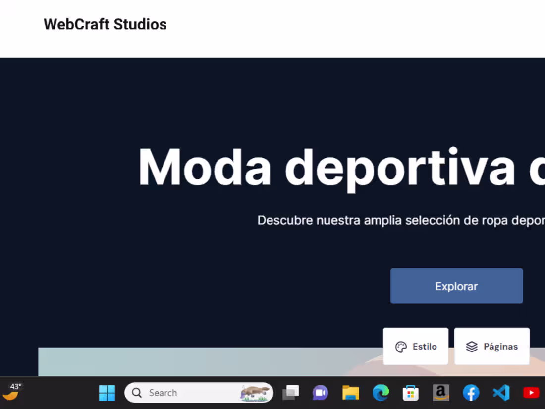 Cover image for WebCraft Studios