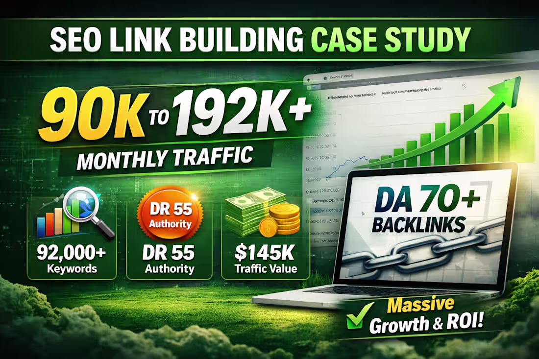 Cover image for SEO link building strategy and