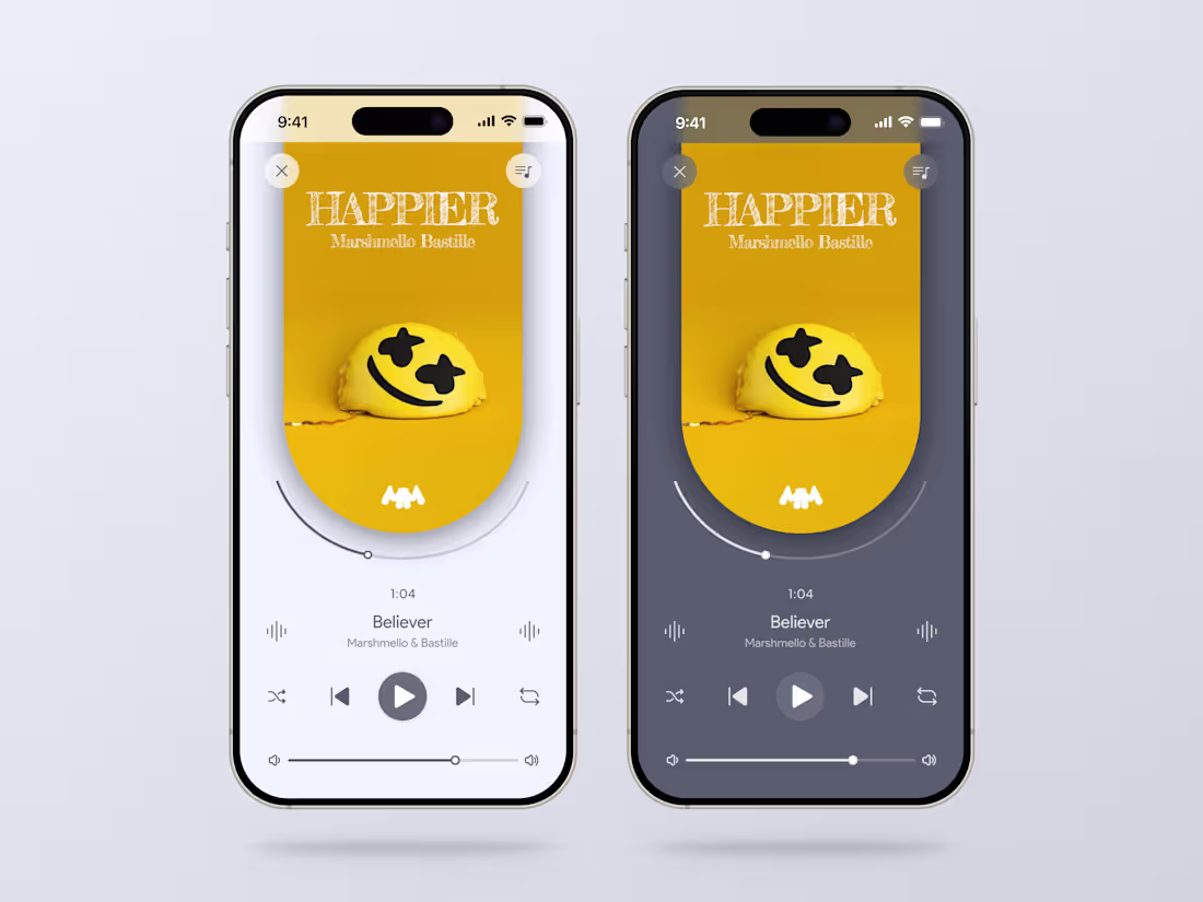 Cover image for Music Player UI Design