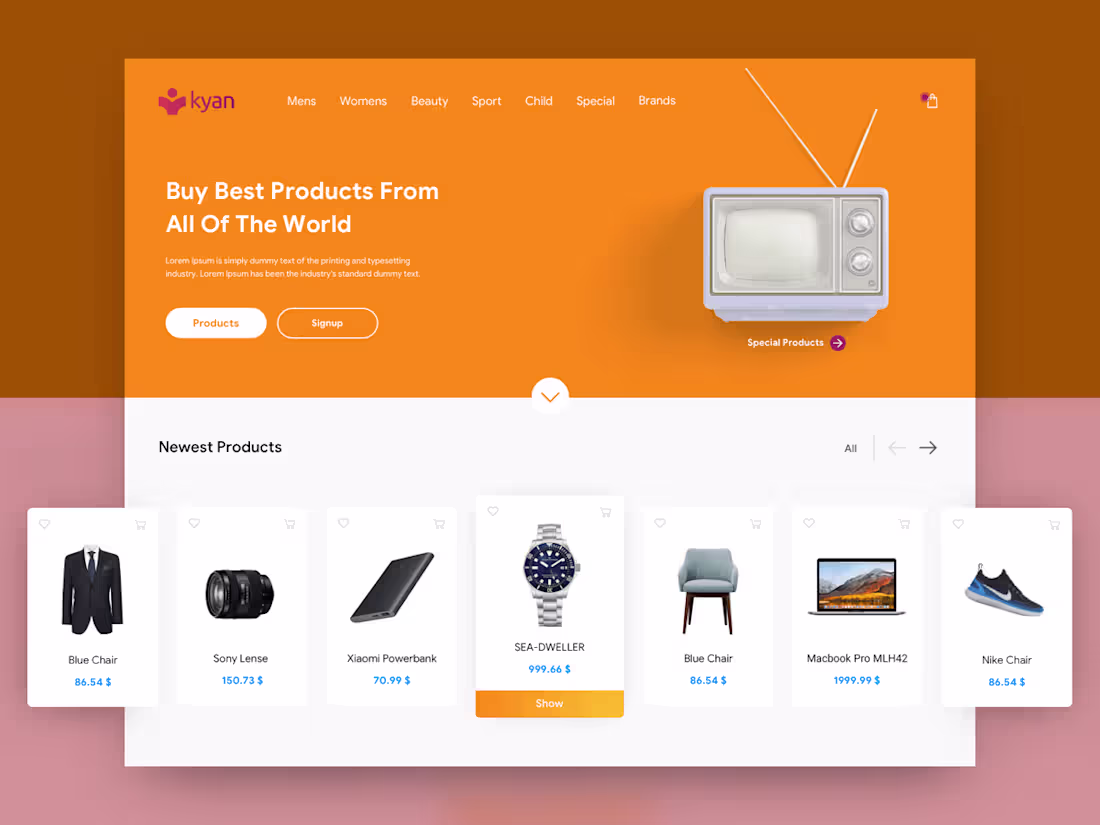 Cover image for Custom E-Commerce Website Development for Your Business Success
