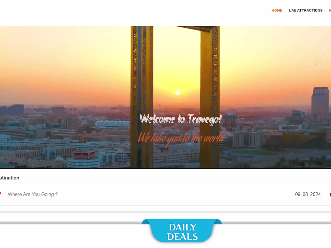 Cover image for Travel Booking Website