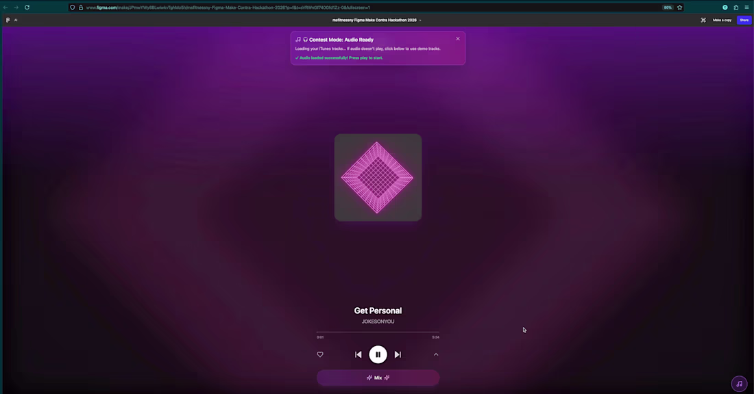 Cover image for 🖥️ #FIGMAMAKEATHON
Title: MixLayer - DJ